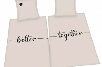 Better together Partner Bettwäsche 4459258250 (2X Set 135 x 200 cm + 80 x 80 cm) für 18,94 € inkl. Versand (statt 53,38 €)
