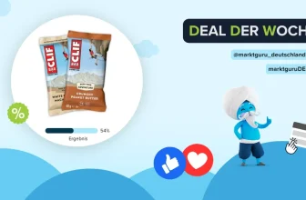 marktguru: 0,50 € Cashback auf Clif Bar Energieriegel
