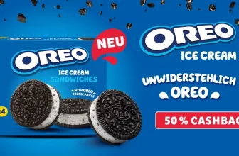 marktguru: 0,50 % Cashback auf Oreo Ice Cream Sandwich Multipack