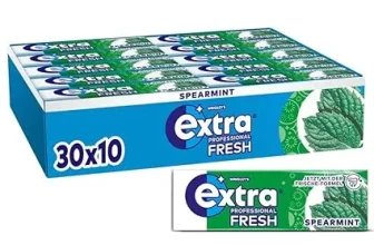 Extra Professional Fresh Spearmint (Zuckerfreier Kaugummi Multipack 30x10 Dragees) ab 18,19 € inkl. Prime-Versand (statt 28,50 €)
