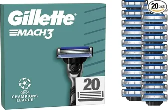 Gillette Mach3 Rasierklingen für Männer (20 Stück) ab 28,96 € inkl. Prime-Versand