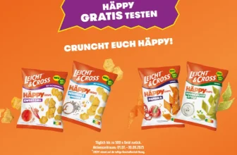 Leicht & Cross Häppy Chips oder Crisps: Gratis testen ab 01.07.