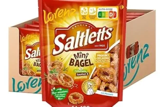 LORENZ Saltletts Mini Bagel 14er Pack (14x100g) ab 19,60 € inkl. Prime-Versand