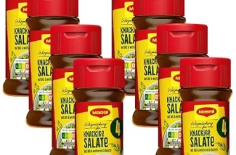 MAGGI Würzmischung 4 für knackige Salate 8er Pack (8x60g) ab 11,56 € inkl. Prime-Versand