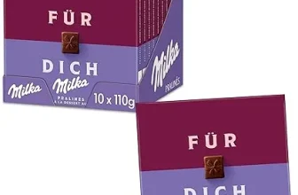 Milka Für Dich Pralinen aus zarter Alpenmilch 10er Pack (10 x 110g) für 17,79 € inkl. Prime-Versand
