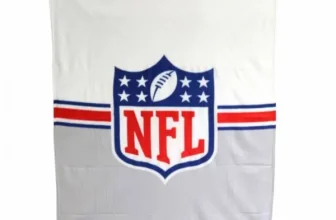 NFL Superbowl Fleecedecke 150 x 200 cm weiß/grau 1133-7633627 für 8,28 € inkl. Versand (statt 14,00 €)