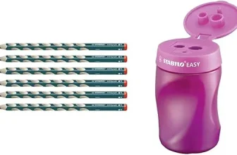 Fehler?🚨 STABILO – Stifte-Set – EASYgraph in petrol + EASYsharpener (Dreikant-Bleistift + Dosen-Spitzer für Rechtshänder) für 3,89 € inkl. Prime-Versand (statt 13,00 €)