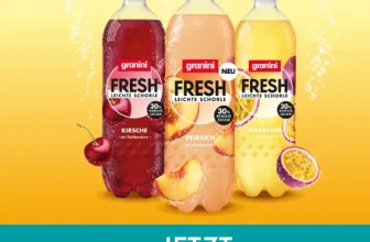 Probiert granini FRESH gratis – Sommeraktion 2025 mit Geld-zurück-Garantie!