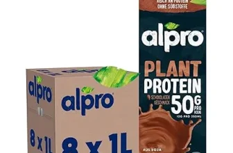 Alpro Proteindrink Soja Schokolade (8x1L) ab 15,76 € inkl. Prime-Versand (statt 19,92 €)