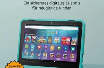 Amazon Fire HD 8 Kids Pro-Tablet (Neueste Generation) für Kinder von 6-12 J. 3 GB RAM 8-Zoll-HD-Bildschirm (2024) für 64,99 € inkl. Versand (statt 95,00 €)