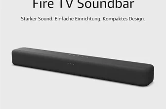 Amazon Fire TV Soundbar 2.0-Lautsprecher mit DTS Virtual:X und Dolby Audio sowie Bluetooth-Unterstützung für 89,99 € inkl. Versand (statt 139,99 €)
