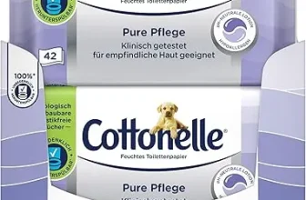 Cottonelle Feuchtes Toilettenpapier Pure Pflege ultra-sensitive (12 x 42 Tücher) ab 13,49 € inkl. Prime-Versand (statt 19,80 €)