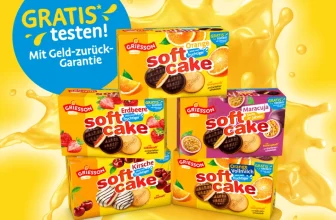 Griesson Soft Cake gratis testen 😍 Jetzt den Kaufpreis zurückholen!