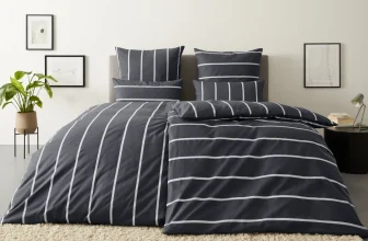 GUIDO MARIA KRETSCHMER HOME&LIVING Wendebettwäsche MIETTE (Renforcé, 2 teilig, mit modernen Streifen, Bettwäsche ab Gr. 135x200 cm)