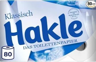 Hakle Klassisch Toilettenpapier (80 Rollen 3-Lagig) ab 27,54 € inkl. Prime-Versand (statt 39,00 €)