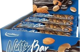 IronMaxx Nutty Bar – Dark Chocolate Protein-Nussriegel (12x40g) für 9,50 € inkl. Prime-Versand (statt 23,00 €)