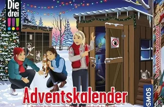 KOSMOS 632557 Die drei !!! Adventskalender 2024 für 5,87 € inkl. Prime-Versand (statt 15,00 €)