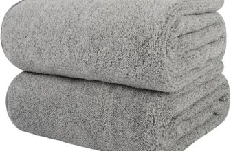 KinHwa 2er Pack Mikrofaser Handtuch (50 x 100cm Grau) für 10,49 € inkl. Prime-Versand (statt 21,00 €)