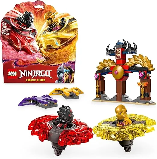 LEGO Ninjago – Drachen-Spinjitzu Battle Pack (71826) für 11,19 € inkl. Prime-Versand