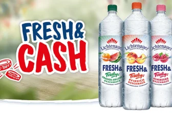 Lichtenauer FRESH & Cash Aktion: Bis zu 3 € Cashback auf erfrischende Getränke sichern!