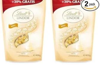Schnäppchen, Deals und Rabattcodes des Tages - Lindt Schokolade LINDOR Kugeln weiß 400 g