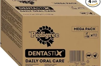 PEDIGREE DentaStix Zahnpflegesnack für große Hunde 112 Stück (+25kg) ab 27,44 € inkl. Prime-Versand