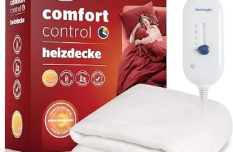Silentnight Comfort Control Heizdecke 140x150cm (mit 3 Heizstufen) für 8,69 € inkl. Prime-Versand (statt 17,00 €)