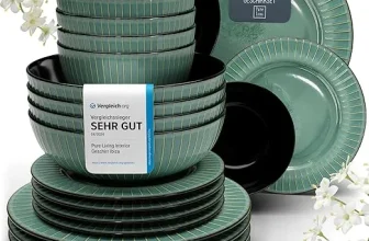 Steingut Geschirrset Tokyo (6 Pers. 24-tlg) für 49,95 € inkl. Versand (statt 124,95 €)