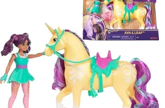 Unicorn Academy AVA und Einhorn Leaf Set (ca. 12 cm für Kinder ab 4 Jahren) für 10,99 € inkl. Prime-Versand (statt 19,39 €)