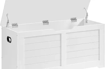 VASAGLE Schuhbank Sitzbank (Sitztruhe mit 2 Sicherheitsscharnieren 40 x 100 x 46 cm) für 44,99 € inkl. Versand (statt 60,00 €)