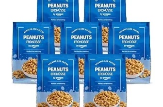 by Amazon Geröstete und gesalzene Erdnüsse 7er Pack (7x200ml) ab 7,21 € inkl. Prime-Versand