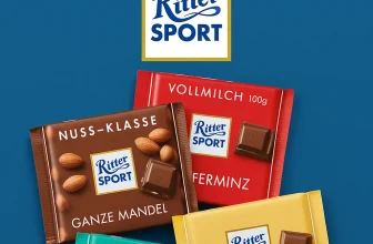 marktguru: 0,50 € Cashback auf Ritter Sport (effektiv verschiedene Sorten 100g für 0,79 € bei REWE)