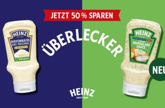 marktguru: 0,50 % Cashback auf Heinz Mayonnaise (Kauf bei REWE/Edeka)