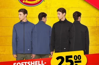 Dickies Core Everyday Herren Softshelljacke (2 Farben, Gr. S bis XL) für 27,45 € inkl. Versand (statt 68,00 €)