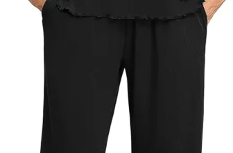 Ekouaer Damen Schlafanzug Kurzarm (8 Farben, Gr. S bis XXL) für 17,99 € inkl. Prime-Versand (statt 29,99 €)