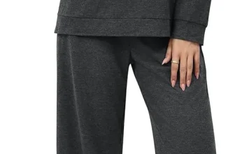 Ekouaer Damen Schlafanzug Lang (6 Farben, Gr. S bis XXL) für 20,39 € inkl. Prime-Versand (statt 33,99 €)