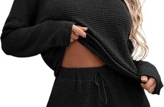 Ekouaer Damen Schlafanzug zweiteilig (9 Farben, Gr. S bis XXL) für 17,39 € inkl. Prime-Versand (statt 28,99 €)