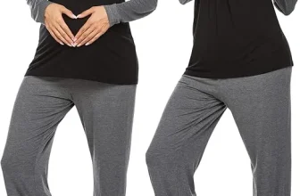 Ekouaer Damen Still Schlafanzug (7 Farben, Gr. S bis XXL) für 20,99 € inkl. Prime-Versand (statt 34,99 €)