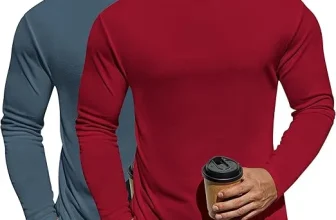 Ekouaer Herren Langarmshirt 2er Pack (5 Farbkombinationen, Gr. S bis 3XL) für 20,99 € inkl. Prime-Versand (statt 34,99 €)