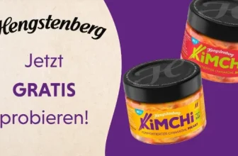 Hengstenberg Kimchi gratis testen – 100 % Cashback