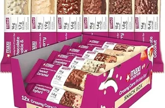 MaxiNutrition Creamy Core Bar MIX BOX 12er Pack (12x45g) ab 17,68 € inkl. Prime-Versand