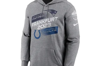 Nike Performance Fleece Hoodie NFL Frankfurt Games – Pats vs. Colts NKAQ-06G-NFL-0RW (Gr. M bis 3XL) für 26,63 € inkl. Versand (statt 51,00 €)