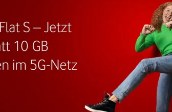 Vodafone CallYa Allnet Flat S mit 15 GB 5G für einmalig 19,99 € für 3 Monaten ohne Vertrag