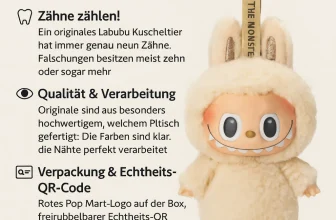 Woran erkennt Ihr ein originales Labubu Kuscheltier