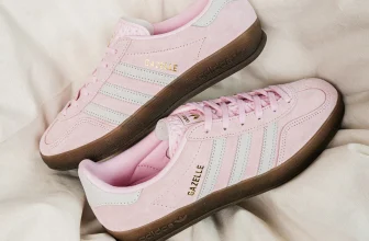 adidas Gazelle Indoor W Clear Pink JI2716 (Gr. 36 bis 40 2/3) für 69,67 € inkl. Versand (statt 114,00 €)