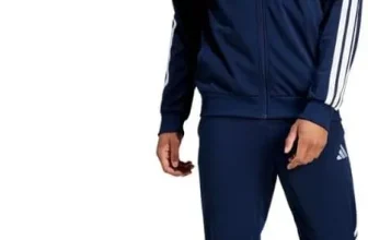 adidas Herren Sportswear Basic 3 Stripes Tricot Tracksuit Trainingsanzug (Gr. XS bis 5XL) für 36,08 € inkl. Prime-Versand