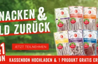 Wiltmann Salamissimo Snacks: 2+1 Gratis Aktion bis 23.09.2025