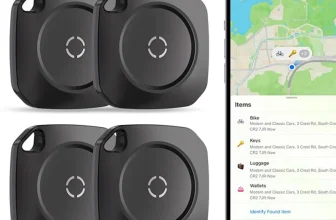 4er Pack Air Tracker Tag Schlüsselfinder für iOS Smart Tag Kompatibel mit Apple Wo ist? APP (Nur iOS) für 10,23€ inkl. Prime-Versand (statt 23,99 €)