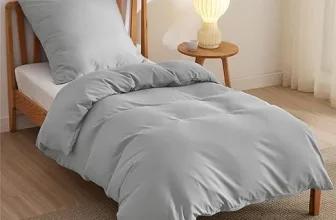 BEDSURE Bettwäsche Silbergrau ÖKO-TEX (135 x 200 cm) für 8,66 € inkl. Prime-Versand (statt 18,00 €)