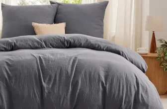 BEDSURE Bettwäsche 155x220 Bettwäsche-Set ÖKO-TEX (1 Bettbezug 155x220 cm und 2 Kissenbezüge 80x80 cm) für 9,47 € inkl. Prime-Versand (statt 20,00 €)